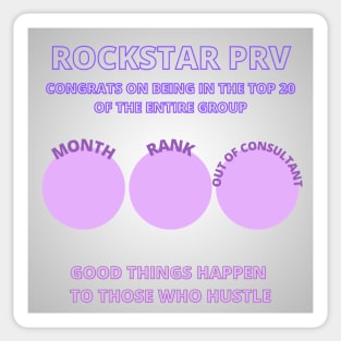 scentsy consultant prv gift rockstar prv Sticker